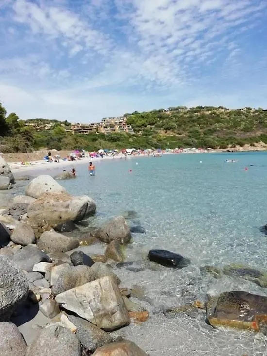 בית נופש Is Traias Villa Azzurra A Due Passi Dal Mare
